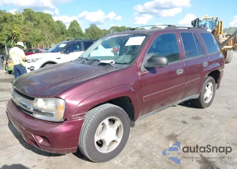 2006 Chevrolet Trailblazer Ls z USA, uszkodzony, nr VIN 1GNDS13S262351513